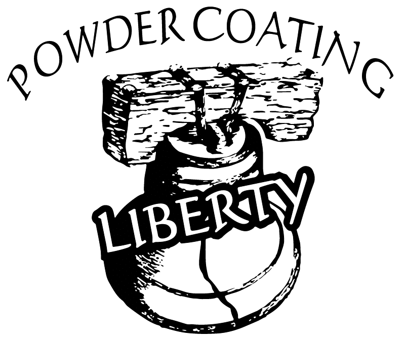 Powder coating liberty logo.