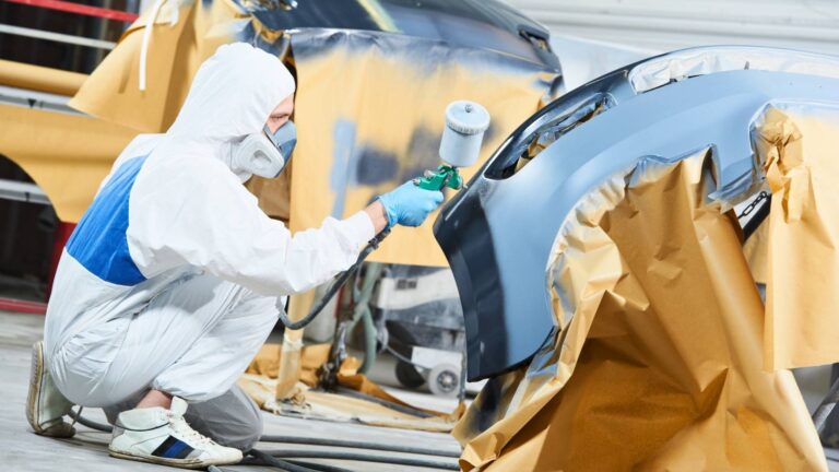 automotive powder coating in michigan spray painting car frame