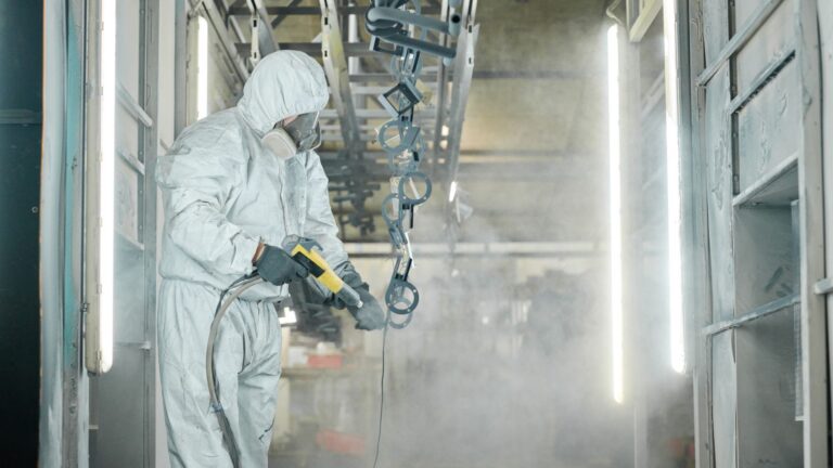 Powder Coating of Metal Parts